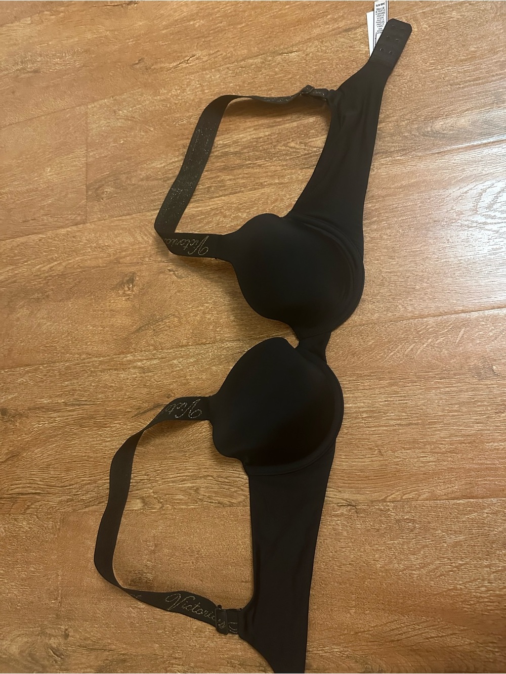 Victoria's Secret Black T-Shirt Bra - Smooth Support like new